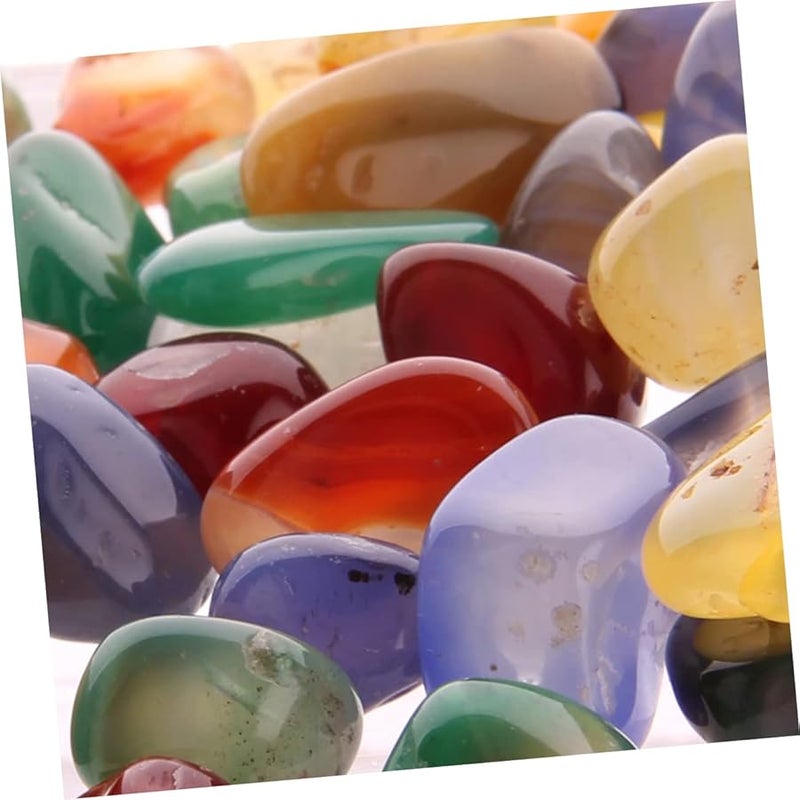 Natural Colorful Agate Stones 100g For Tumbling Polishing Gem Collecting Fish Tank Decoration - Image 4